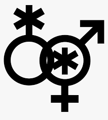 As our cultures constantly evolve, different words and phrases begin to enter the languages of the world. Nonbinary Symbol Interlocked With A Nonbinary Man And Nonbinary Symbol Hd Png Download Transparent Png Image Pngitem