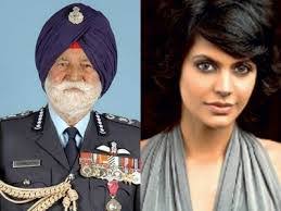 ACTRESS MANDIRA BEDI REMEMBERED HER UNCLE MARSHAL ARJAN SINGH & SAID HE WAS  A GOOD LISTNER :
