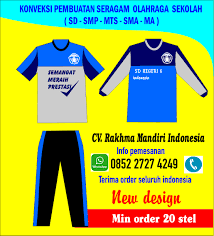 Seragam baju olahraga, grosir seragam olahraga bandung. Cv Rakhma Mandiri 085227274249 Konveksi Perdagangan Umum Kaos Olahraga Sekolah Dasar Sd