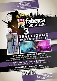 Inscrierile pentru revelion incep de la 1 octombrie in limita locurilor disponibile! Petrecere Revelion 2019 3 Revelioane Fabrica Pub Club B52