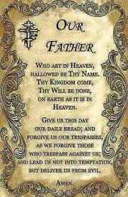 Our Father Who Art In Heaven Hallowed Be Thy Name Song Lyrics Our Father Our Father Who Art In Heaven Our Father Prayer Prayers