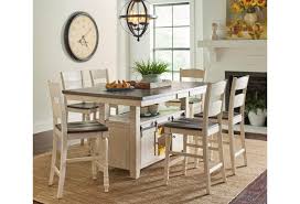 That's why hooker furniture prides itself on creating while gathered around the table, put your guests and family members at ease with our wide selection of comfortable dining chairs and bar stools. Jofran Madison County 1706 72t B High Low Dining Table Dunk Bright Furniture Kitchen Tables