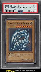 When the cards are holographic it means a couple of things, it is the main card found in starter packs. Auction Prices Realized Tcg Cards 2002 Starter Deck Kaiba Yu Gi Oh Blue Eyes White Dragon 1st Edition