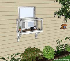 Many types of cats can benefit from an outdoor enclosure, including door dashers, escape artists, alley cat adventurers, fighting tomcats, serial bird killers and wishful window watchers, says seattle catio designer cynthia chomos. Diy Catio Plan The Window Box Catio Plans