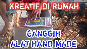 Di video kali ini saya sedikit berbagi pengalaman bagimana cara membuat pakan fermentasi sederhana dari limbah pertanian.bahanya cukup sederhana sekali. Canggih Cara Buat Alat Panggang Handmade Kreatif Di Rumah Youtube