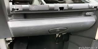 Owners can perform much of the maintenance. Roadster Glove Box Evilution