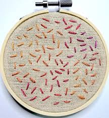 Running stitch is very basic stitch in hand embroidery. Embroidery Seed Stitch Create Whimsy