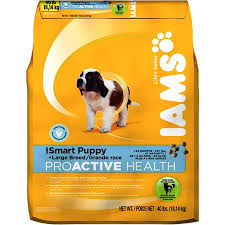 Iams Proactive Health Dry Dog Food Smart Puppy Large Breed 40lb Bag