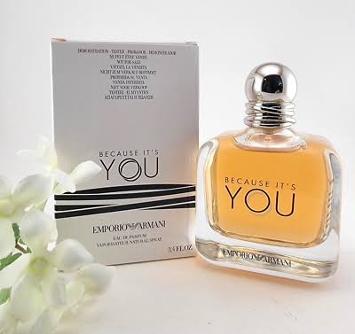 Emporio Armani Because It's You by Giorgio Armani 3.4 oz EDP Perfume for Women | eBay