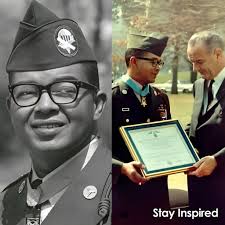 It took many years for an official review of the Battle of la Drang to  reveal that Sergeant 1st Class James H. Goodman of the Headquarters company  2nd Bn 7th Cavalry who