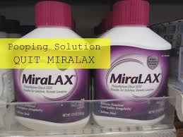 pooping solutions quit miralax bowel cleanse constipated