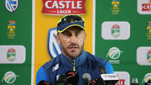 Wow guys this is special to me. Cricket News Faf Du Plessis Suspended As S Africa Guilty Of Slow Over Rate Eurosport