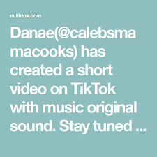 Danae Calebsmamacooks Has Created A Short Video On Tiktok With Music Original Sound Stay Tuned For The Finale Baked In 2020 Medical Sign Greenscreen Kim Possible