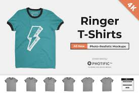 Ringer T Shirt Mockups Shirt Mockup Clothing Mockup Tshirt Mockup