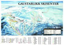 Taken at gaustatoppen in norway. Gausta Skisenter Pistenplan Pistenubersicht Gausta Skisenter Panoramakarte