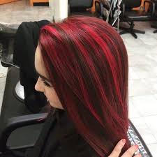 Catchy Red Hair Highlights For Fall New Hair Color Ideas Trends For 2017 Black Red Hair Red Hair With Highlights Ash Blonde Highlights