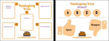 Read on for some hilarious trivia questions that will make your brain and your funny bone work overtime. Thanksgiving Trivia Questions Answers Free Printable Thanksgiving Trivia Cards