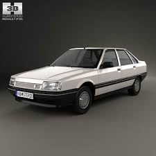 3d Model Of Renault 21 1986 Renault Car 3d Model 3d Model