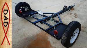 Offers the lightest car tow dolly available on the market for your rv's, trucks, and more. How I Built A Tow Dolly From Scraps Around The House Youtube
