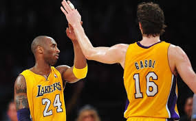 Estamos muy emocionados y muy felices por estar aquí en chicago para este all star weekend. Lakers News Pau Gasol Made Immediately Made Intentions Clear To Kobe Bryant