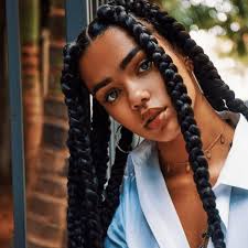 Big, jumbo braids are easy to style and don't take a long time to braid. Trending Ideas For Jumbo Box Braids Fashionuer