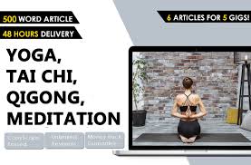 We did not find results for: Write Articles About Yoga Meditation Tai Chi Qigong By Dr Michael John Fiverr