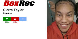 BoxRec: Cierra Taylor