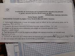 Aprovechamiento de la formación de imágenes en espejos y lentes. Contema Espejo Espejitoinstrucciones Onsulta La Pagina 113 A 118 De Tu Libro De Texto Y Resuelve1 Brainly Lat