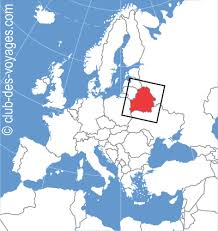 Informations, cartes et statistiques sur les populations et les pays du monde. Situation Geographique De La Bielorussie Club Des Voyages