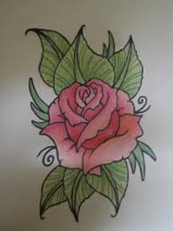 You can draw any flowers you i chose an ordinary hard round brush of white color and cleaned some areas manually. A Rose Drawing