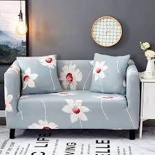 Light Flowers Couch Sofa Covers For Living Room Multi Size Universal Elastic Corner Sofa Slipcovers For Hom Fabric Sofa Cover Corner Sofa Slipcover Sofa Covers