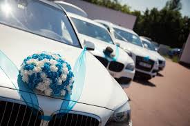 Image result for svatební  výzdoba auta