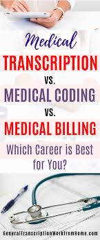 Medical Transcription Vs Medical Coding Vs Medical Billing Work From Home Jobs Online Jobs Side Hustles Medical Transcription Editor Medical Transcription Jobs Medical Transcription Medical Coding