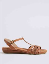 Wide Fit Leather Gladiator Sandals M S Collection M S Leather Gladiators Leather Gladiator Sandals Gladiator Sandals