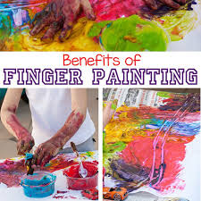 7 Awesome Benefits Of Finger Painting Fun With Mama When finger painting has finished, collect their masterpieces, roll up the tablecloth, and toss. 7 awesome benefits of finger painting