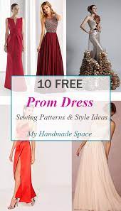 10 Free Prom Dress Sewing Patterns My Handmade Space Prom Dress Sewing Patterns Gown Sewing Pattern Diy Prom Dress Pattern