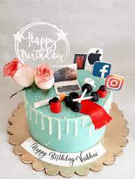 Birthday is the very common day which everyone has in their life. Customised Cakes For Men The Bakers Delivery In Delhi Gurgaon