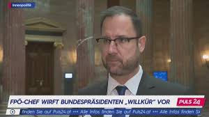 Hafenecker kritisiert Rede von Van der Bellen