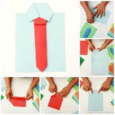 Also cut out a red heart. Learning And Exploring Through Play Shirt And Tie Fathers Day Card