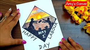The day is now part of a long weekend for many canadians. Labour Day Drawing International Workers Day Poster Drawing 1 May Labour Drawing Ideas Easy Youtube