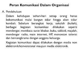 Di samping itu banyak kajian dan makalah komunikasi dalam organisasi yang disajikan di berbagai sumber. Peran Komunikasi Dalam Organisasi Ppt Download