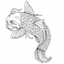 Koi Fish Tattoo Stencils Fish Stencil Outline Pictures Japanese Koi Fish Tattoo
