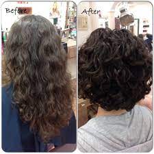 Pin By Carol Bakowicz On Before And After Curly Hair Styles Short Hair With Layers Curly Hair Styles Naturally