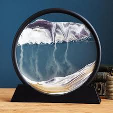 Deep Sea Sand Art Changing Sands In Glass Klaus Bosch Sand Pictures Sand Art Sand