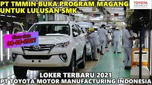 We did not find results for: Pt Toyota Buka Lowongan Untuk Lulusan Smk Loker Agustus 2021 Youtube