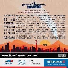 Coronacapital In Mexico Erdmusicpress Erpress Noticias News Festivales Shows Festival Broken Social Scene Autodromo Hermanos Rodriguez Festival Flyer