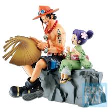 One piece is owned by toei animation, ltd. One Piece Ace Otama Memorial Vignette Ichibansho Figure Bandai Global Freaks