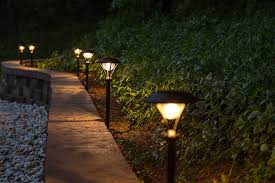 Led Landscape Lighting Kit 6 Mini Post Top Light Path Lights Low Voltage Transformer Super Bright Leds