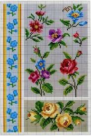 De 2435 Bedste Billeder Fra Cross Stitch Flowers I 2019