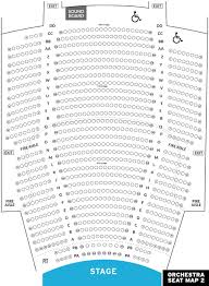 New Jersey State Theatre Seating Chart 2019